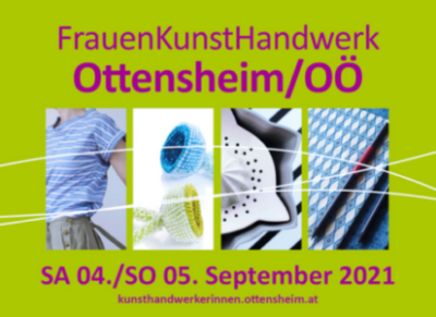 Plakat FrauenKunstHandwerk Ottensheim 2021