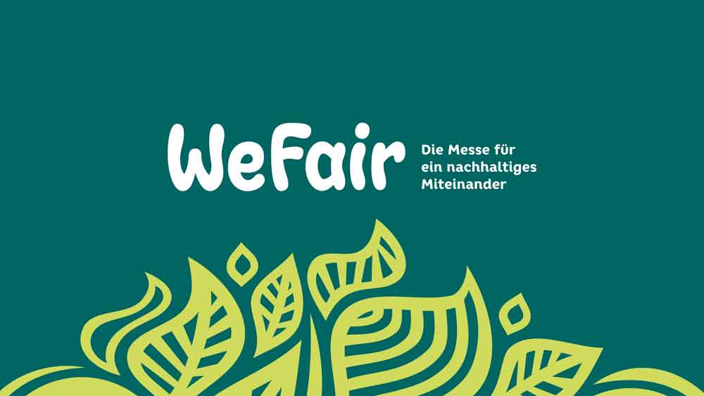 Wefair Plakat Die Messe für nachhaltiges Miteinander