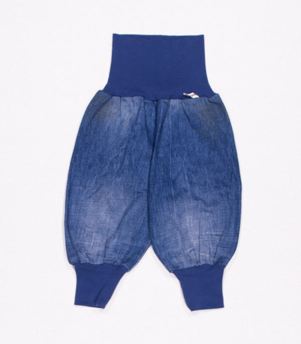 anna * pollack, Mini-Piratenhose, Bund fernblau