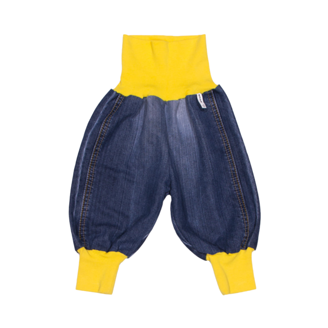 anna * pollack, Mini-Piratenhose, Bund gelb