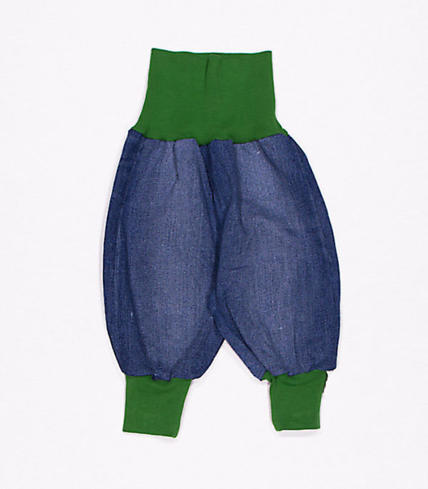 anna * pollack, Mini-Piratenhose, Bund grün