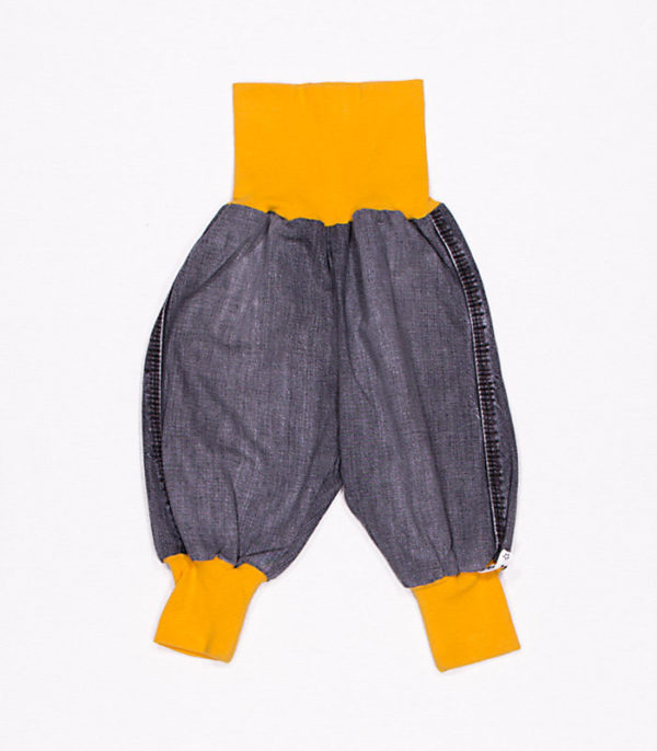 anna * pollack, Mini-Piratenhose, Bund orange