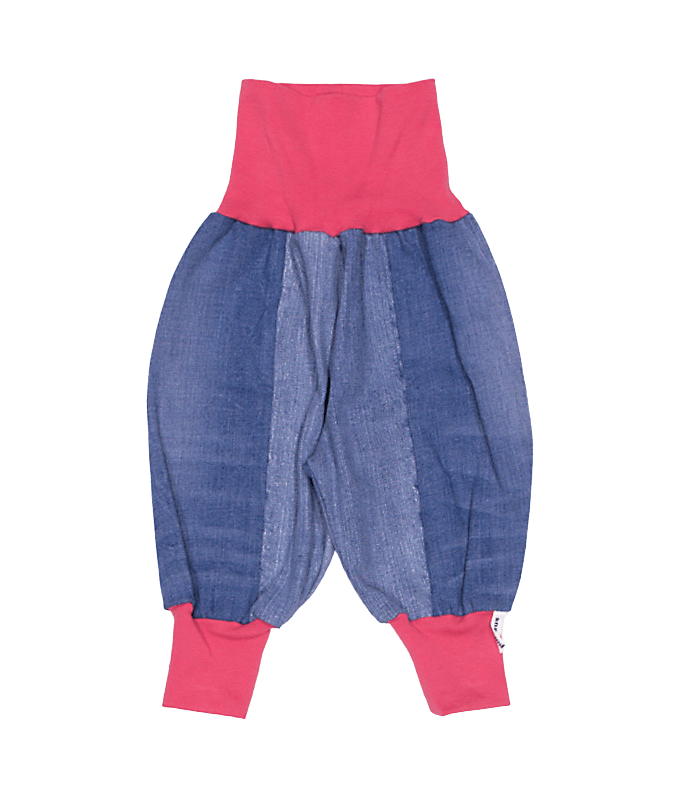 anna * pollack, Mini-Piratenhose, Bund rosa