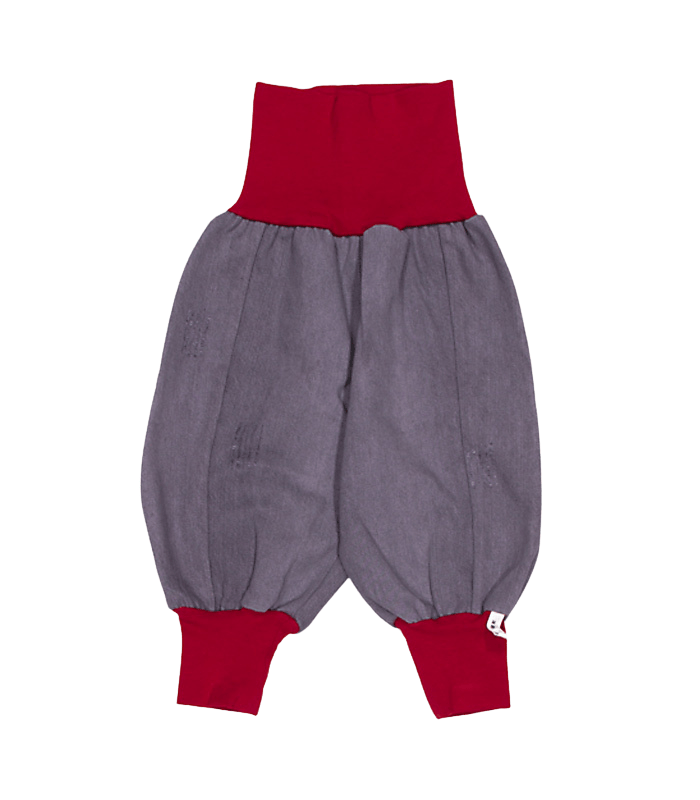 anna * pollack, Mini-Piratenhose, Bund rot