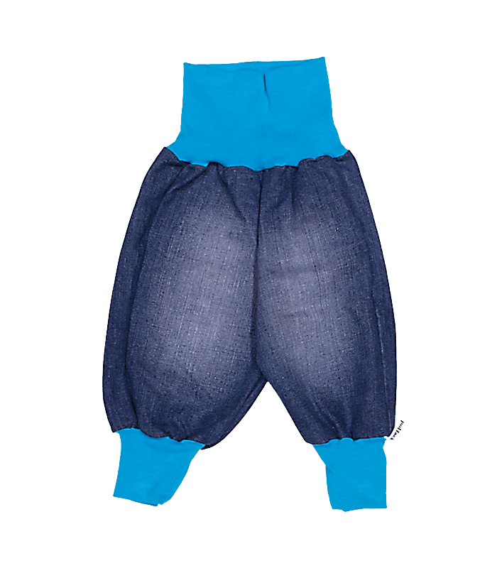 anna * pollack, Mini-Piratenhose, Bund türkis