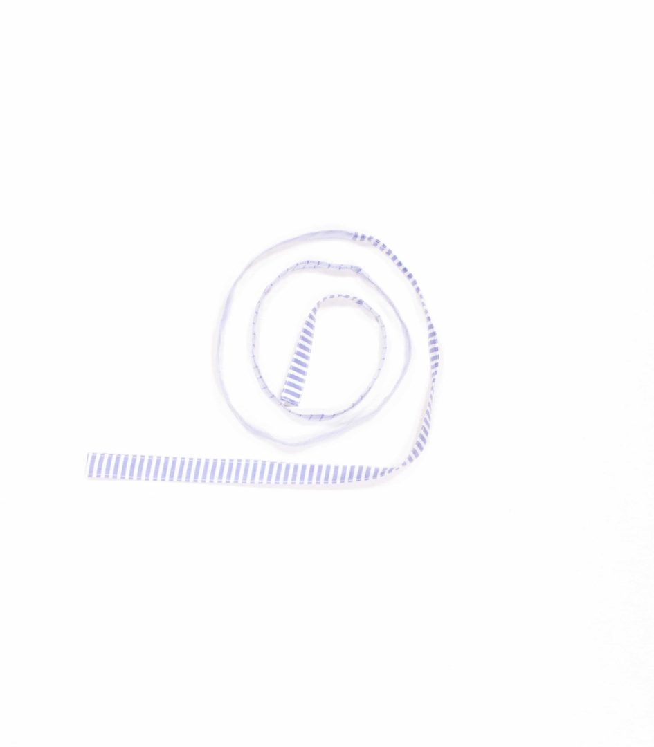 anna * pollack, Gürtel Hemdstoffe blau geringelt