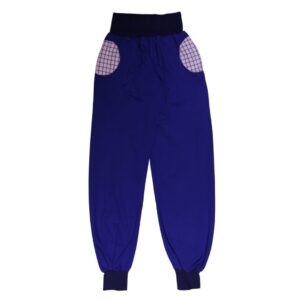 anna * pollack, Piratenhose, small, biobiobio, blau, mit blauem Bund und Taschen