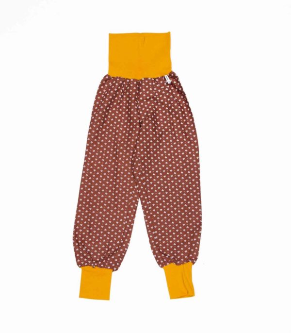 anna * pollack, Dirndl Piratenhose, braun, Bund curry