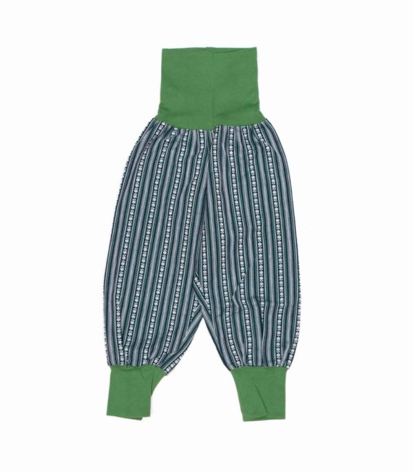 anna * pollack, Dirndl Piratenhose, grün, Bund grün