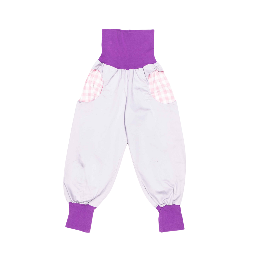 anna * pollack, Denim Piratenhose, Bund und Taschen glockenblume