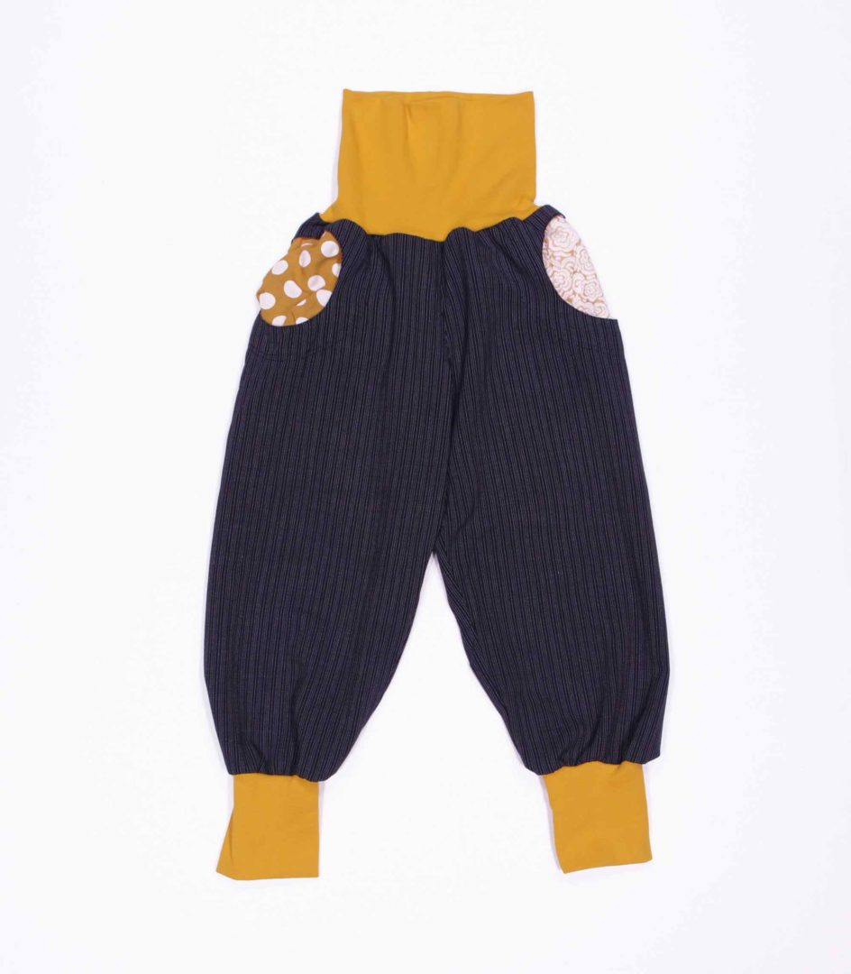 anna * pollack, PIratenhose Mixed, 110-134, Brau, Bund und Taschen Curry