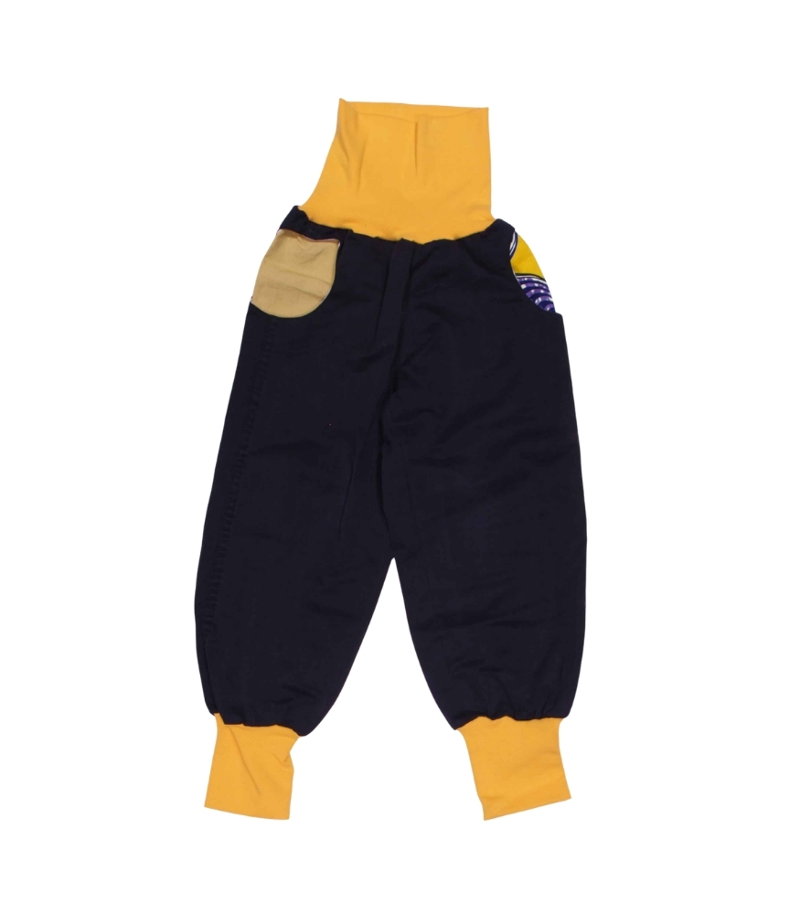 anna * pollack, PIratenhose Mixed, 110-134, Schwarz, Bund und Taschen Curry