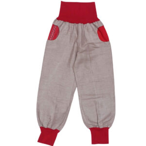 anna * pollack, PIratenhose Mixed, 134-152, Beige, Bund und Taschen Rot