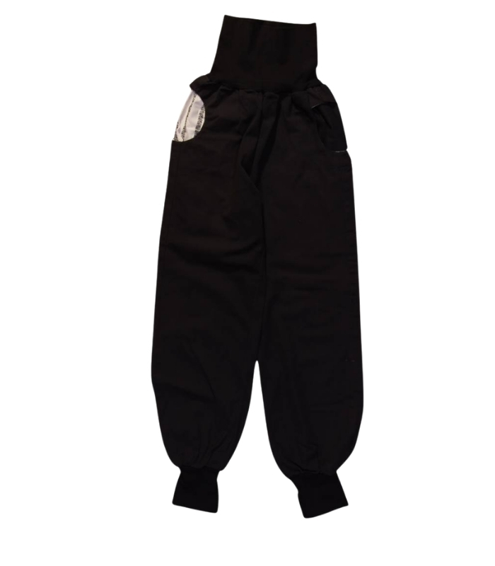 anna * pollack, PIratenhose Mixed, 134-152, Schwarz, Bund und Taschen schwarz