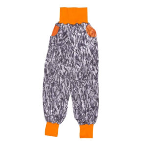 anna * pollack, PIratenhose Mixed, 152-164, Silber, Bund und Taschen Orange
