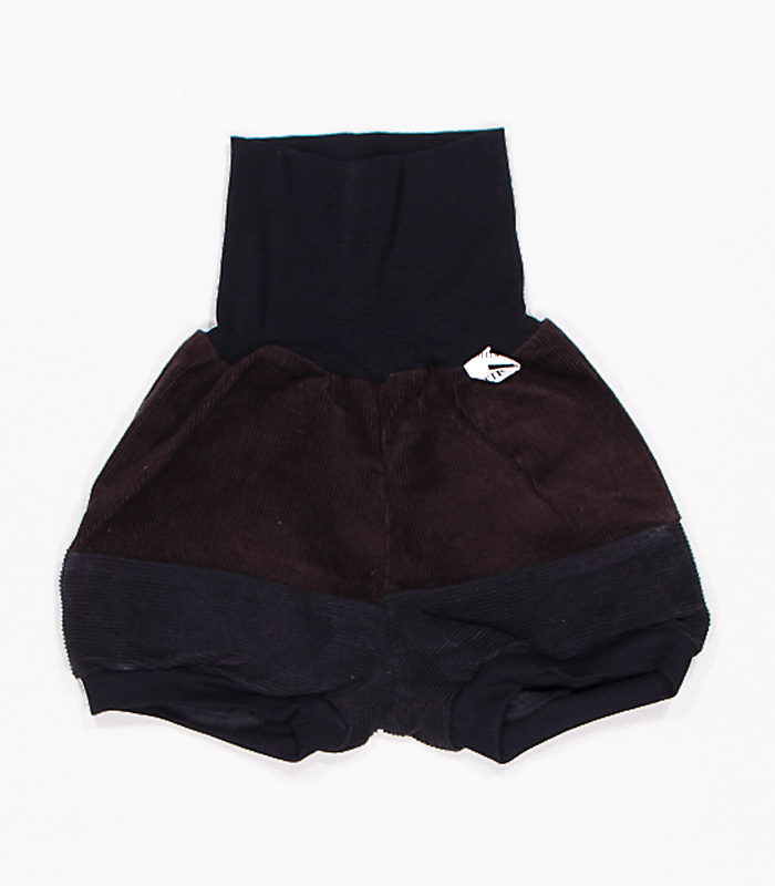 anna * pollack, Shorty Mixed, 56-80, Cord schwarz und braun, Bund Schwarz
