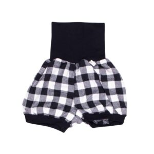 anna * pollack, Shorty Mixed, 56-80, schwarz karierter Stoff, Bund Schwarz