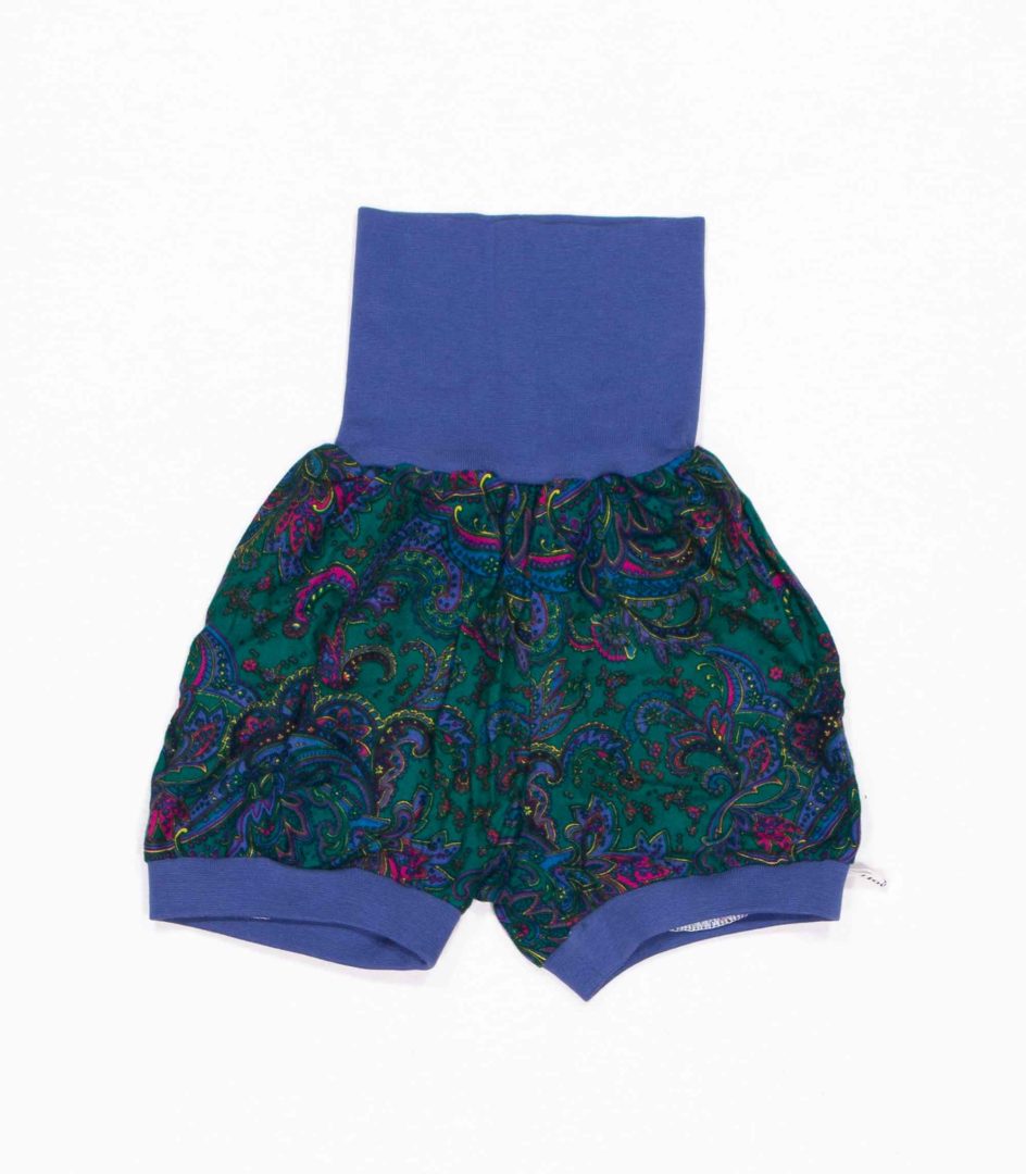 anna * pollack, Shorty Mixed, 56-80, Parsley grün, Bund Fernblau