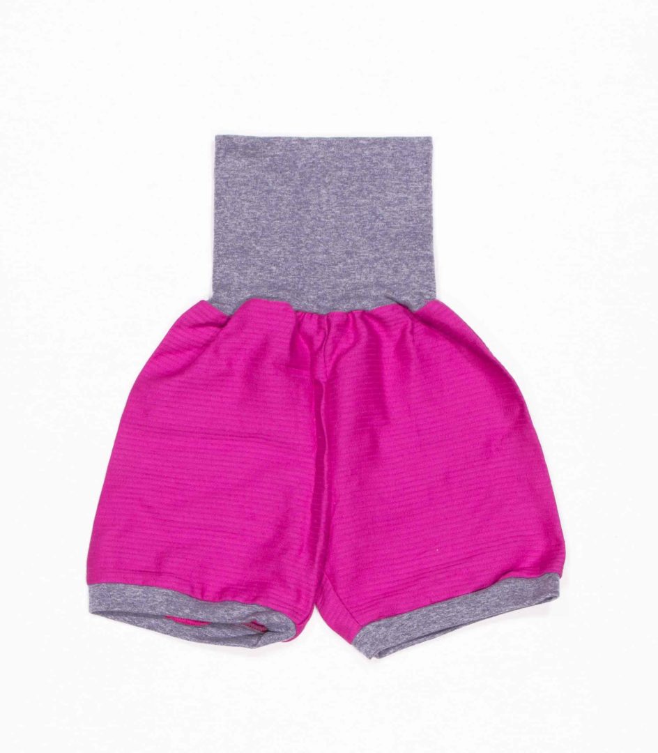 anna * pollack, Shorty Mixed, 80-116, pinker Stoff, Bund Hellgrau