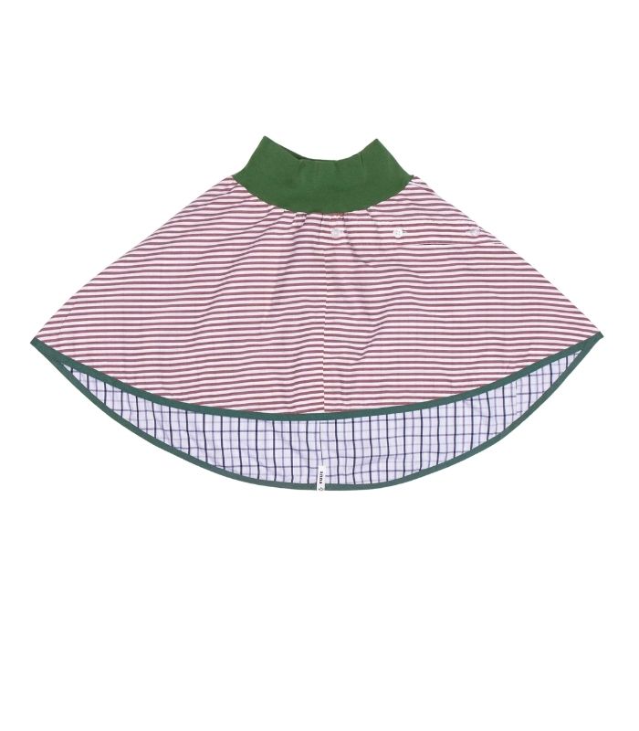 anna * pollack, Wenderock, 110-134, rot-hellblau , Vorderseite, rot