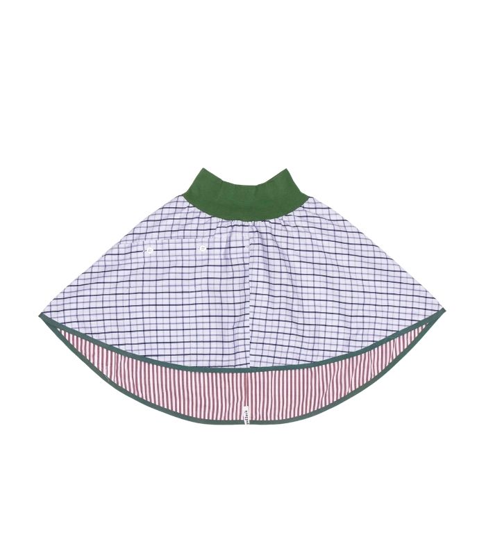 anna * pollack, Wenderock, 110-134, rot-hellblau , Vorderseite, blau