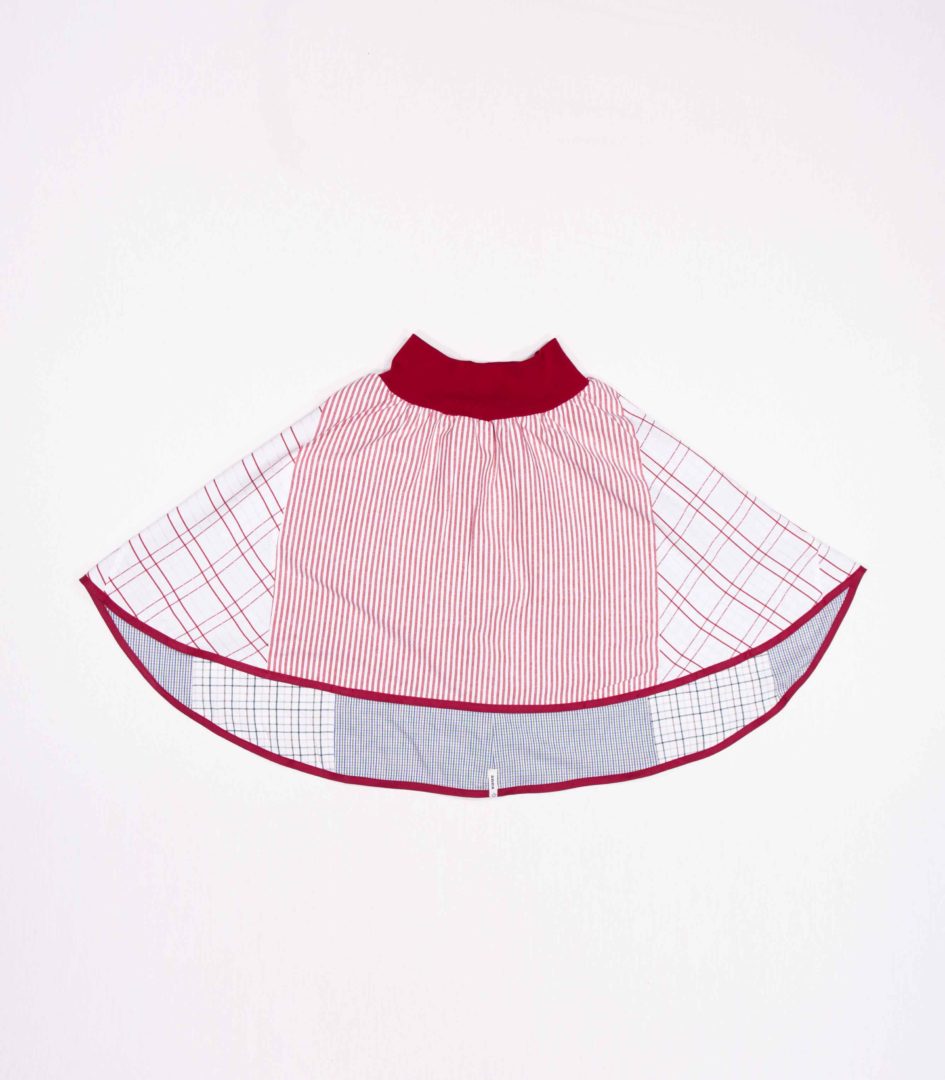 anna * pollack, Wenderock,152-164, rot blau, Vorderseite, rot