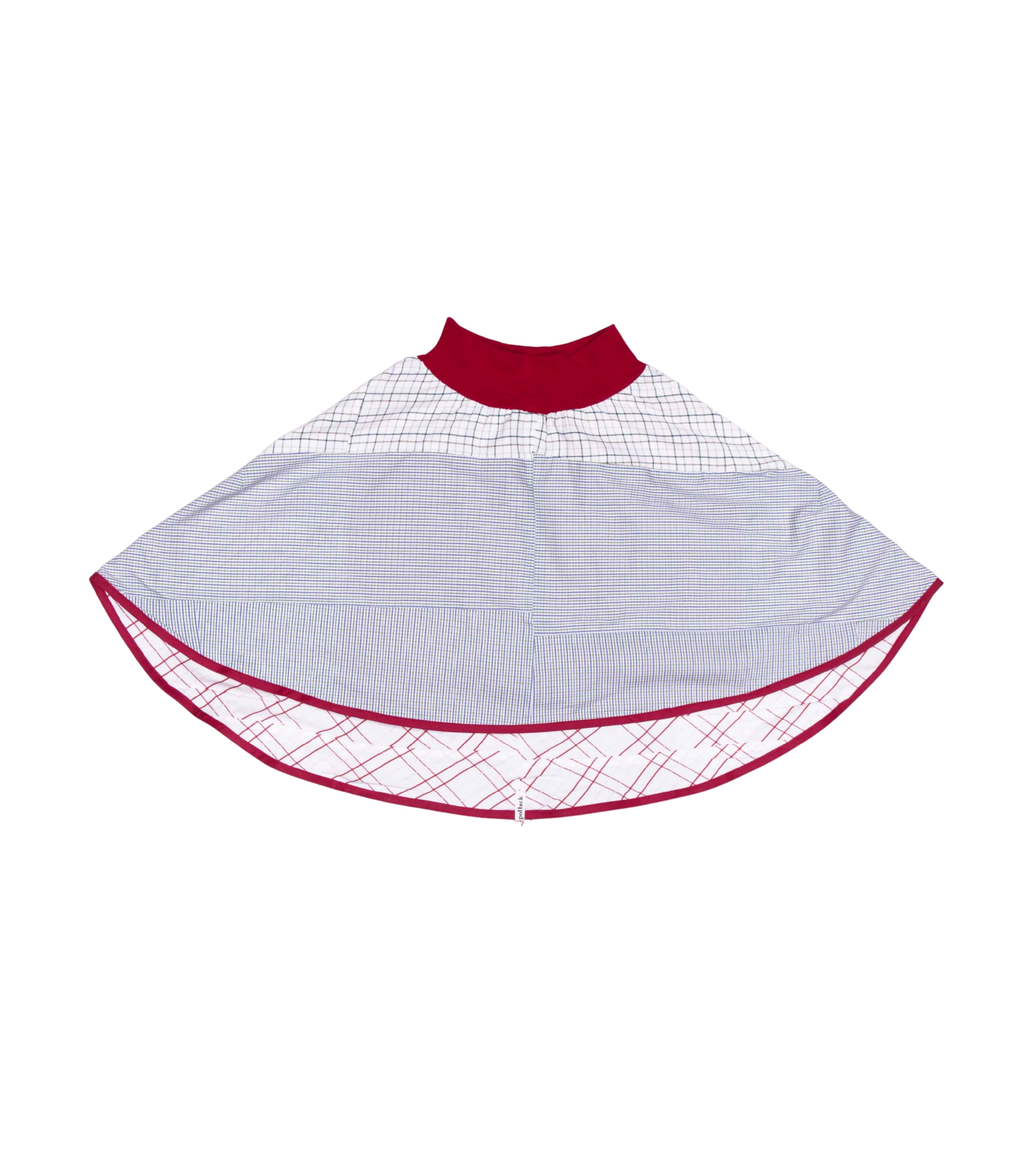 anna * pollack, Wenderock,152-164, rot blau, Vorderseite, blau