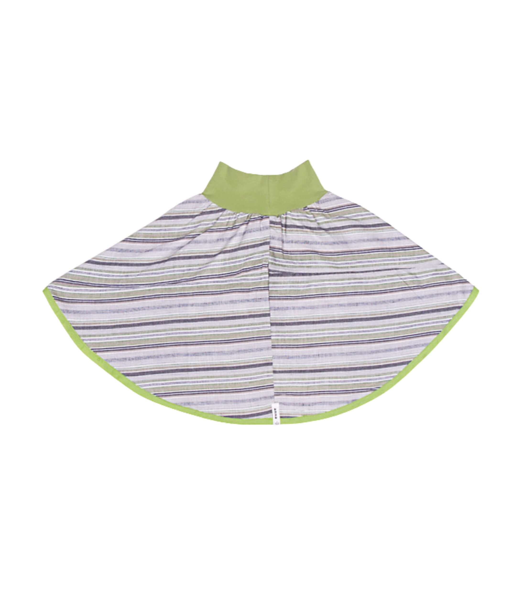 anna * pollack, Wenderock 80-110, blau grün, Bund hellgrün, Rückseite, grün