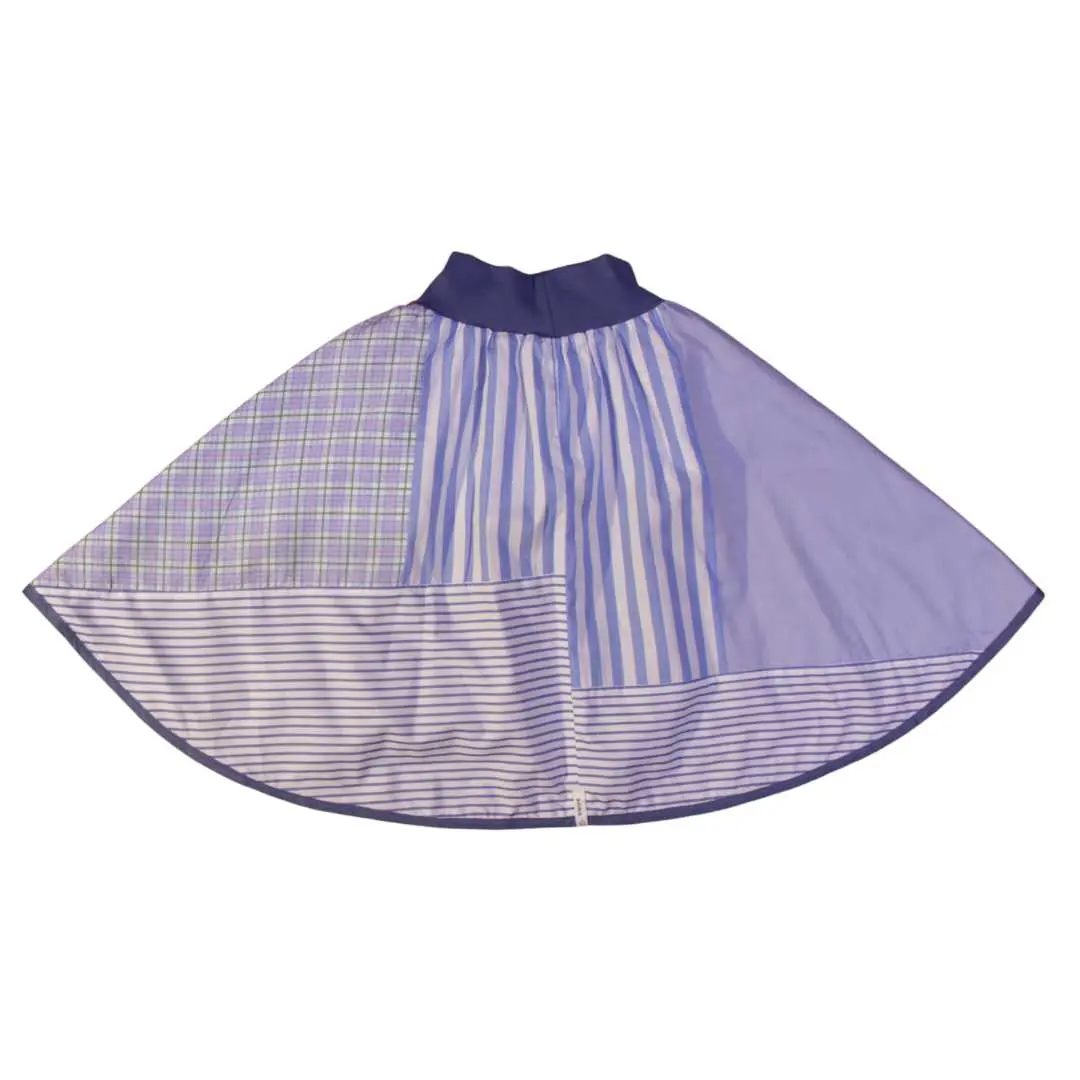 anna * pollack, Wenderock, 152-164, blau rot, Rückseite, blau