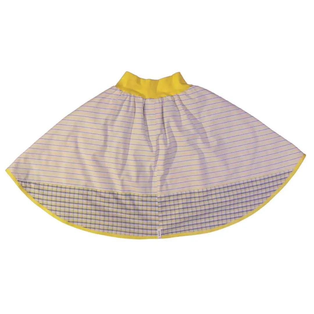 anna * pollack, Wenderock,152-164, gelb rot, Rückseite, gelb