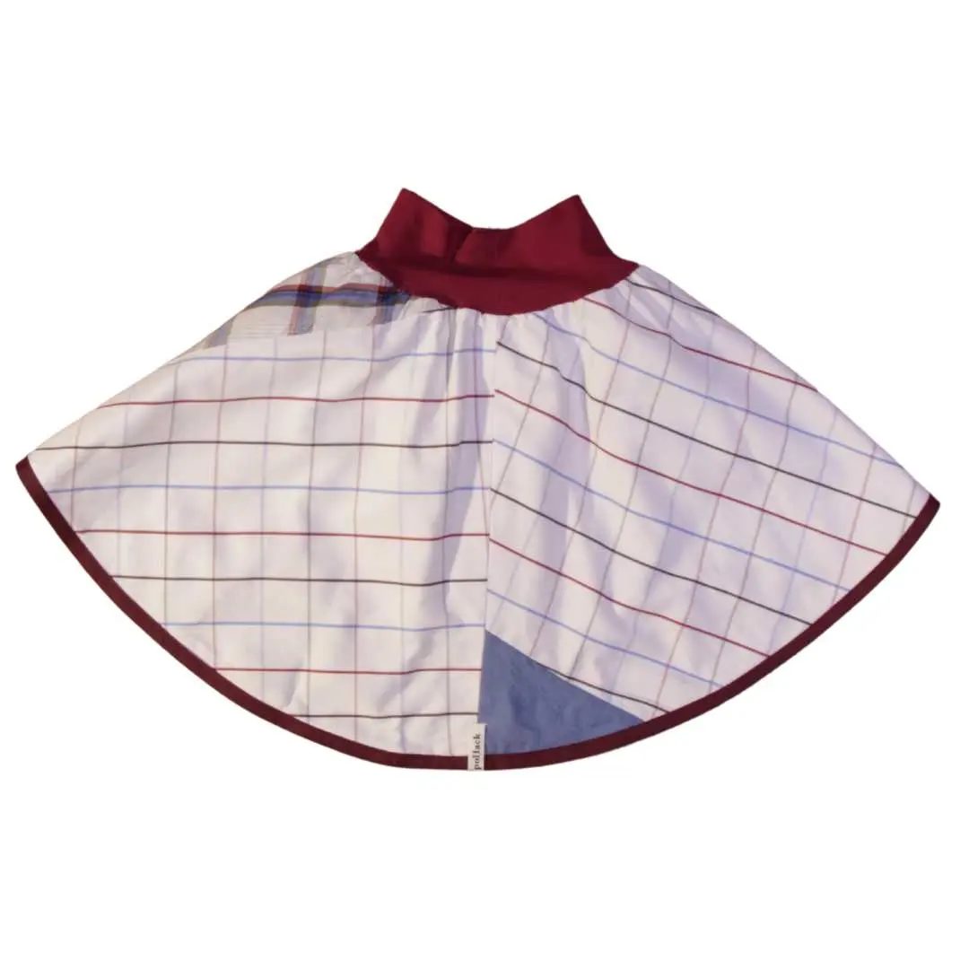 anna * pollack, Wenderock 80-110, rosa blau, Rückseite blau