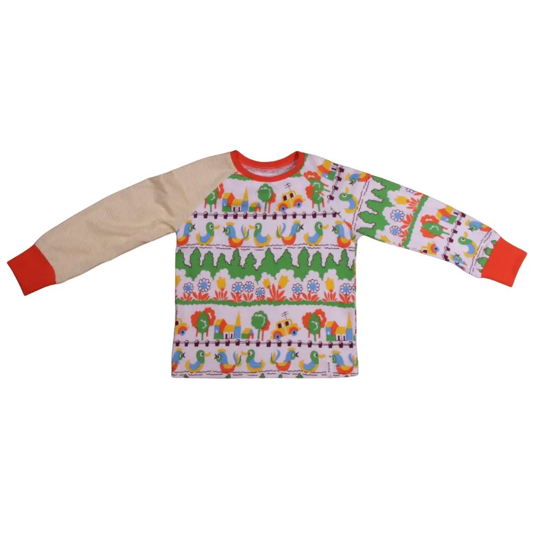 anna * pollack, T-Shirt, 92-98, bunt gemustert, Vorderansicht