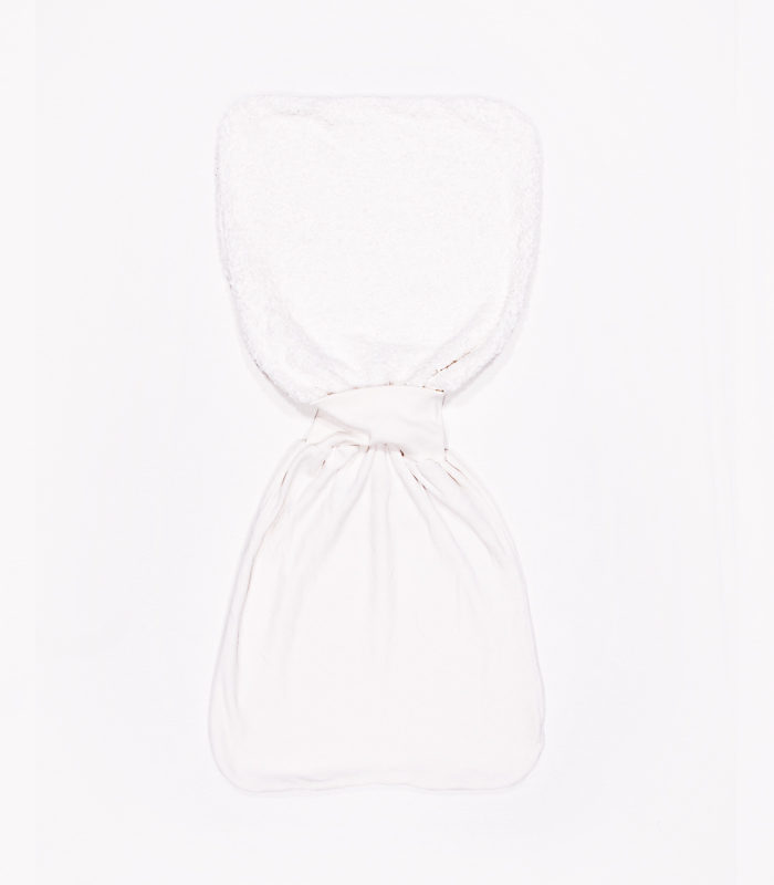 anna * pollack, Pucksack Nicki, cremefarben, Bund cremefarben, Ansicht mit Innenfutter