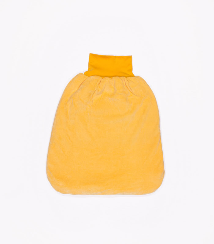 anna * pollack, Pucksack Nicki, gelb, Bund gelb, Ansicht Außen