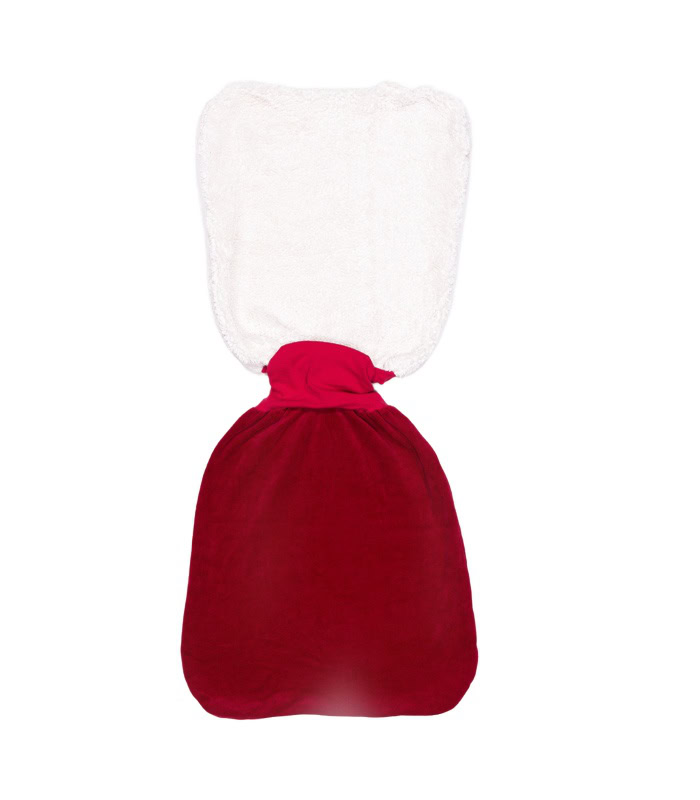 anna * pollack, Pucksack Nicki, rot, Bund rot, Ansicht mit Innenfutter