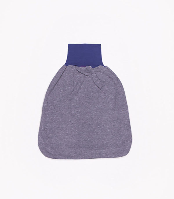 anna * pollack, Pucksack, Sweat grau, Bund fernblau