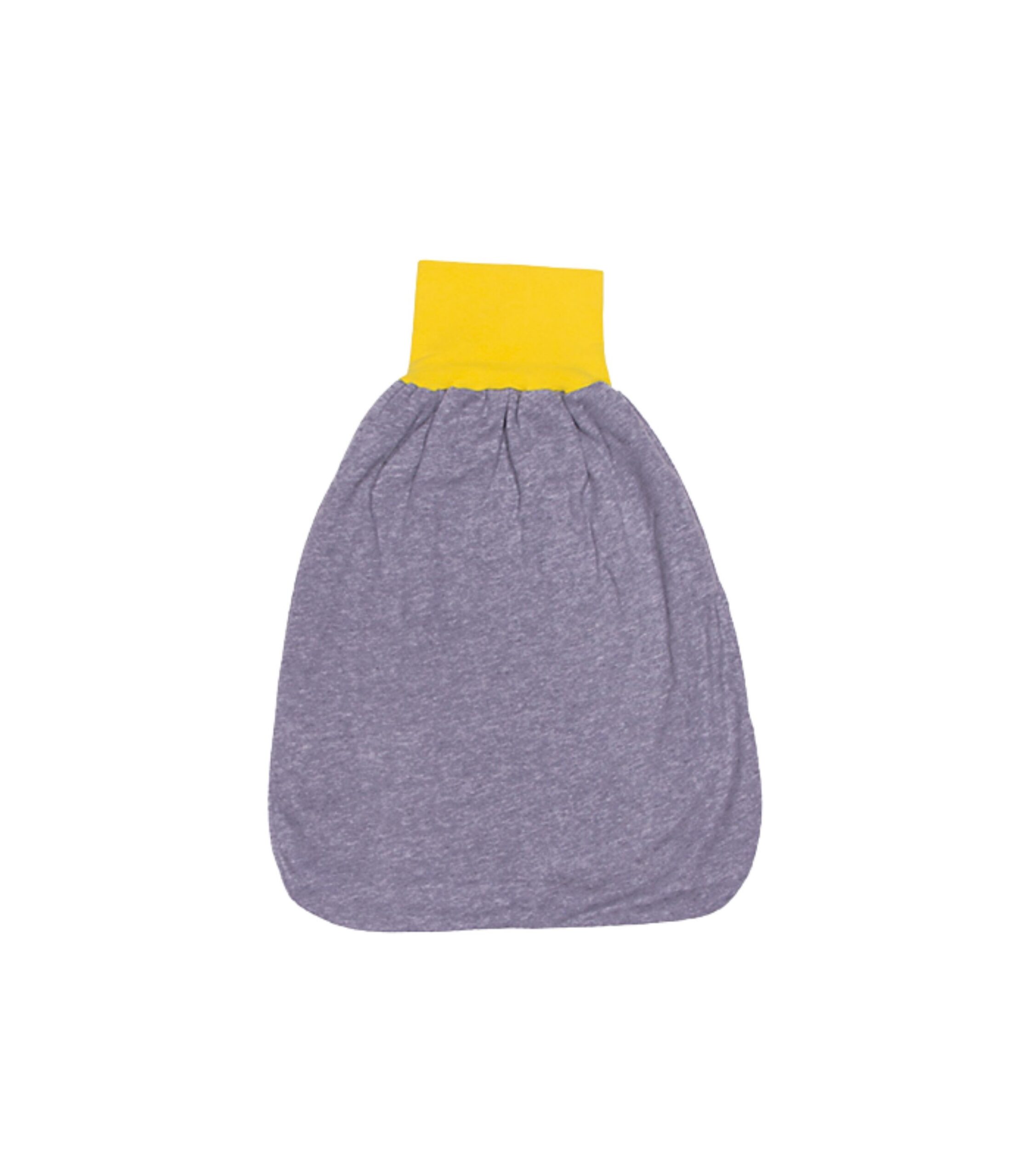 anna * pollack, Pucksack, Sweat grau, Bund gelb