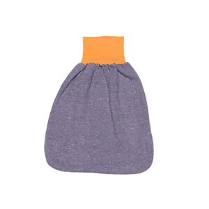 anna * pollack, Pucksack, Sweat grau, Bund orange