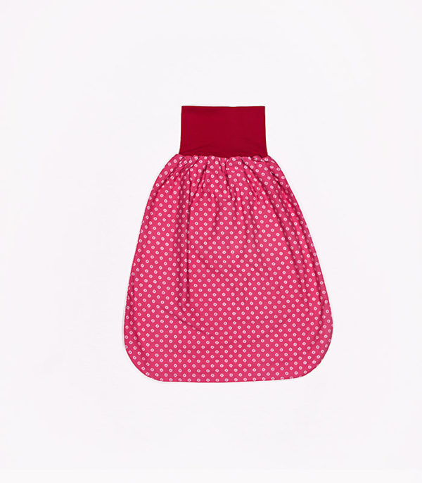 anna * pollack, Pucksack, Dirndl rosa, Bund rot