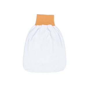 anna * pollack, Pucksack, hellblau, Bund orange