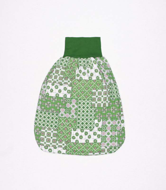 anna * pollack, Pucksack, grünes Muster, grüner Bund