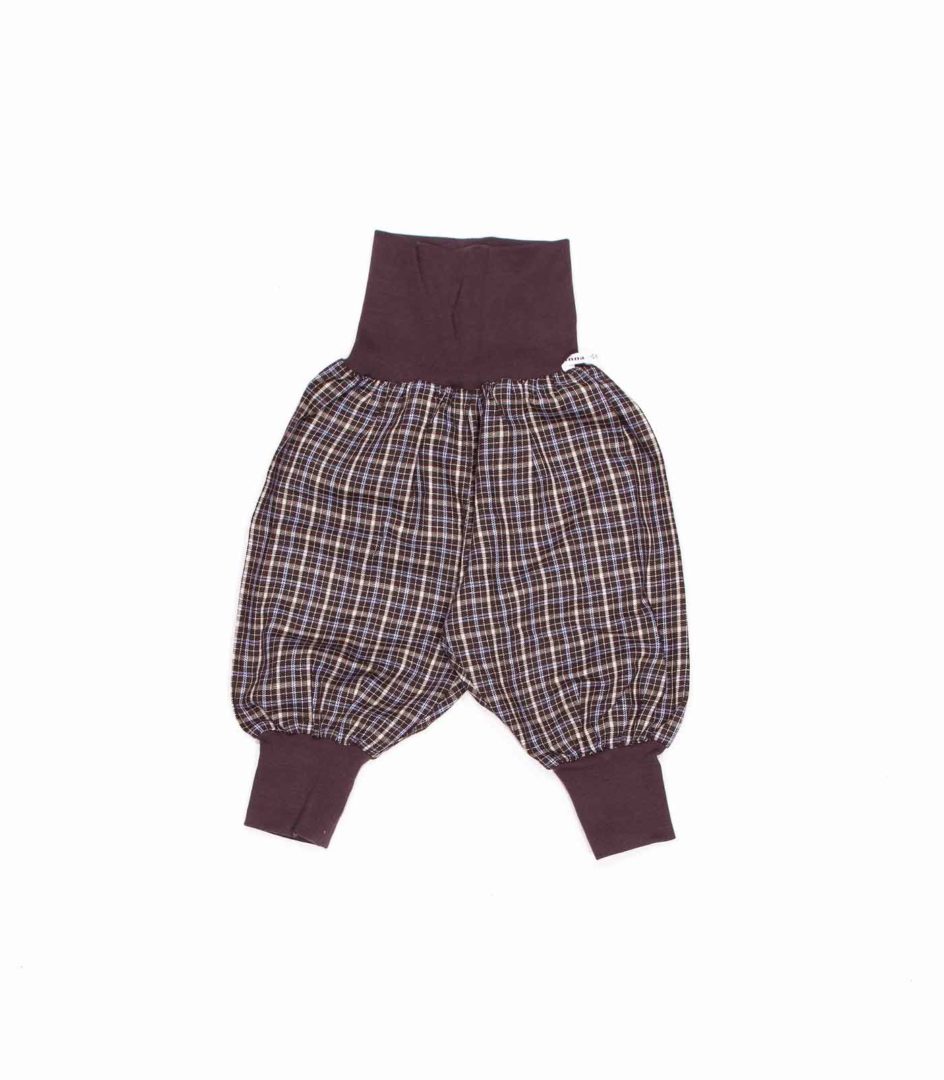 anna * pollack, Minipirat, Wolle Karo braun, Bündchen braun