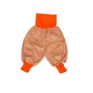 anna * pollack, Minipirat, CORD hellbraun mit orange