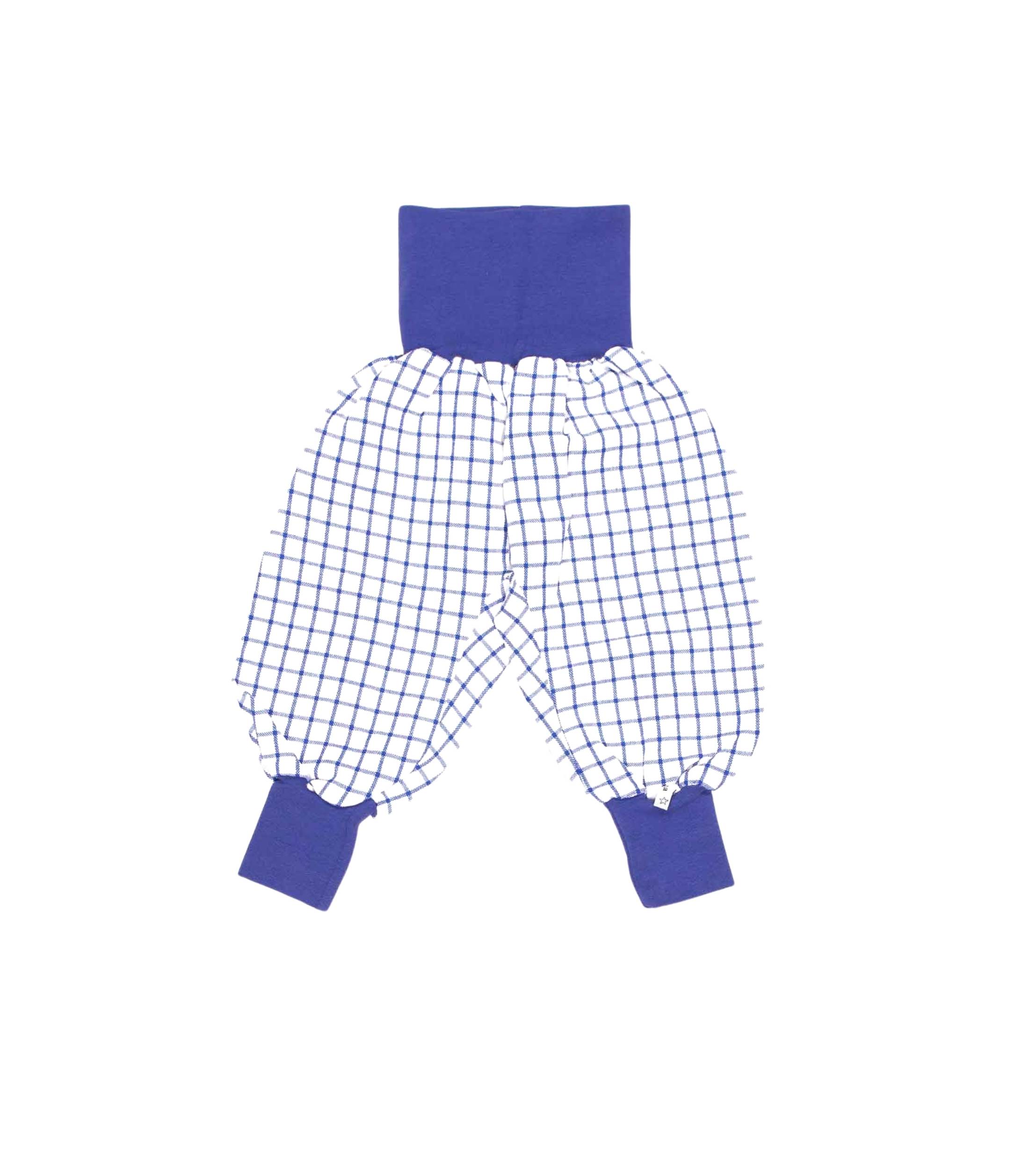 anna * pollack, Minipirat, Karo weiß blau, Bund blau