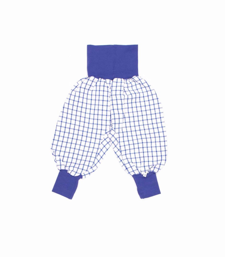 anna * pollack, Minipirat, Karo weiß blau, Bund blau