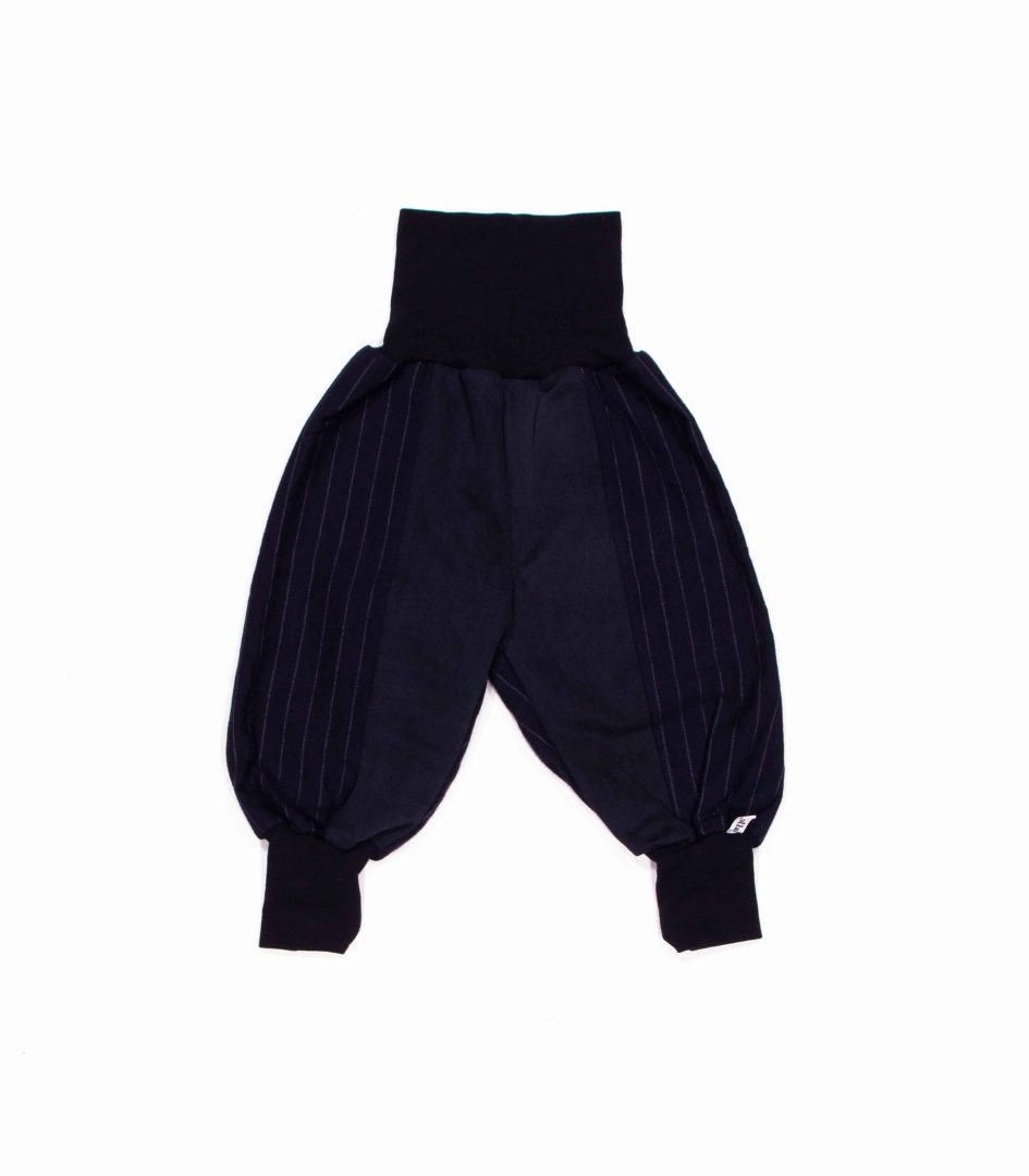 anna * pollack, Minipirat, schwarz mit schwarzem Bündchen