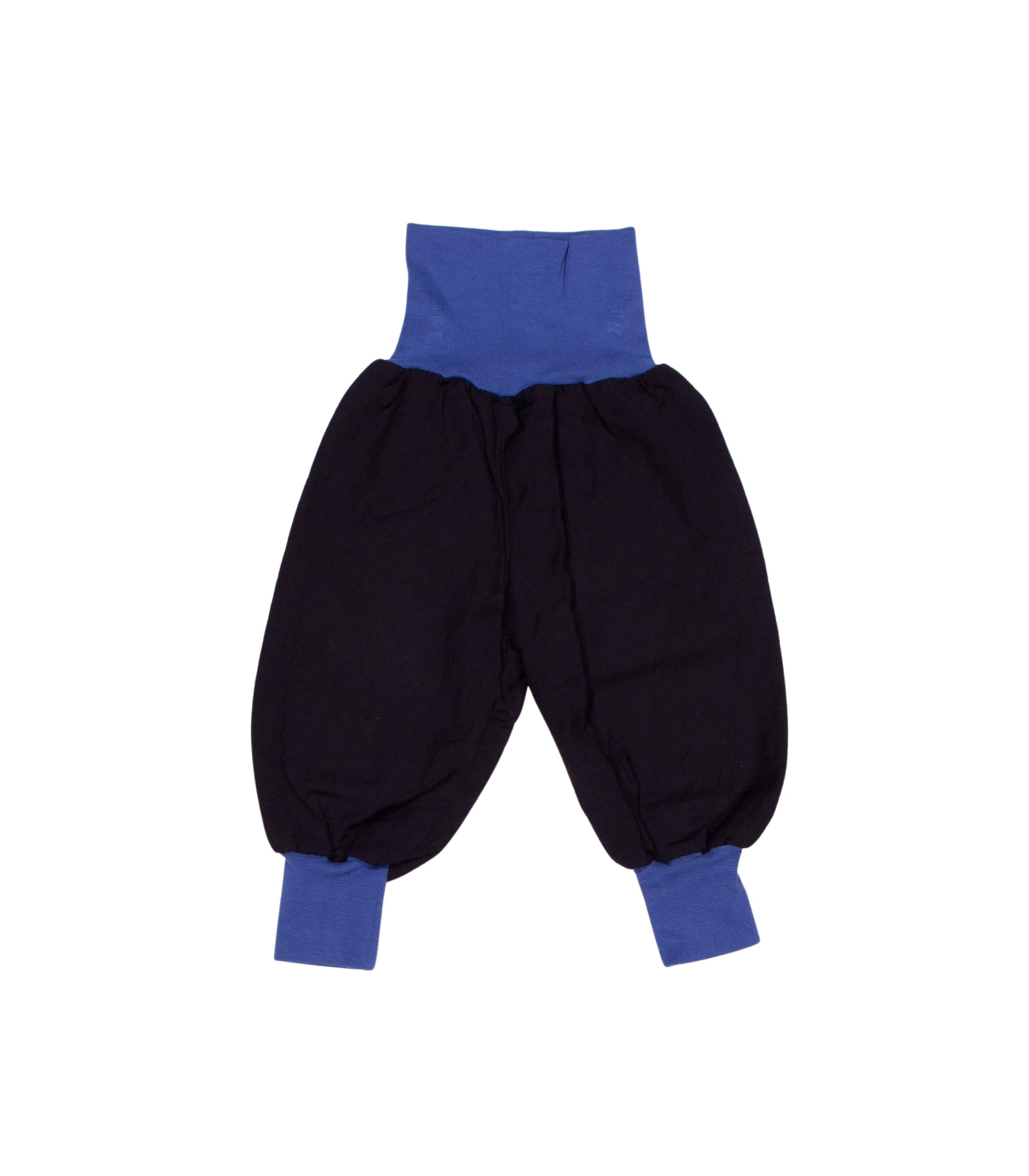 anna * pollack, Minipirat, schwarz mit Bund in Fernblau