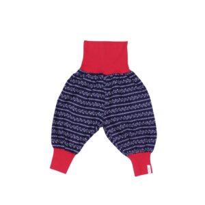 anna * pollack, Dirndlpirat Mini, dunkelblau mit rotem Bund