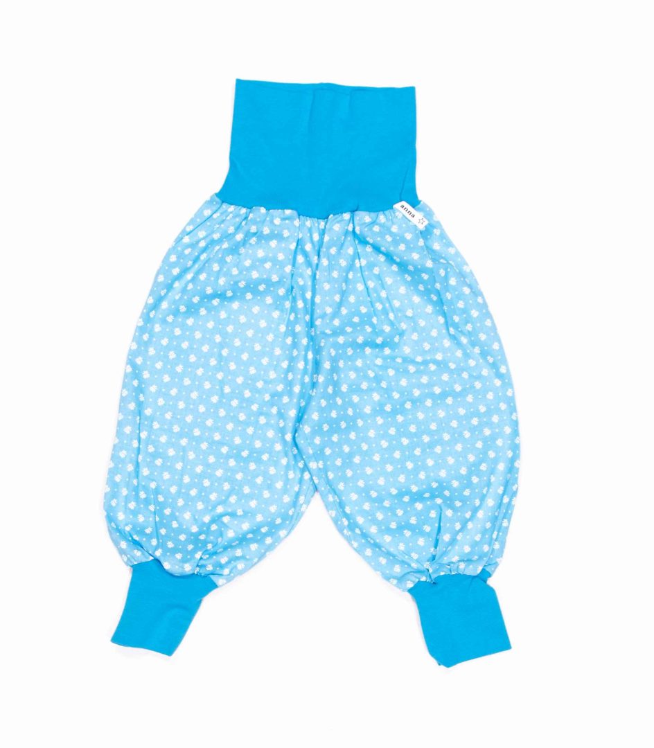 anna * pollack, Piratenhose, Mini, türkis mit türkisem Bund