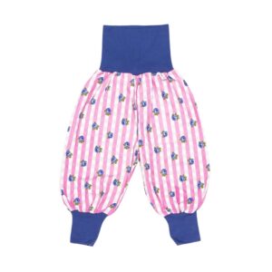 anna * pollack, Dirndl Piratenhose rosa, Bund blau